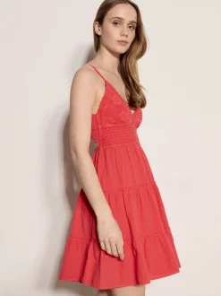 Apricot Damen Minikleid in pink - Länge: kurz