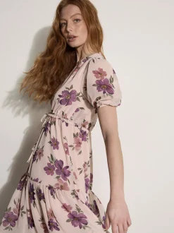 Apricot Damen Minikleid in rosa - Ausschnitt: Carmen