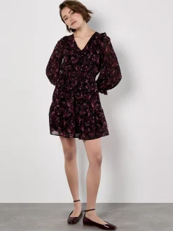Apricot Damen Minikleid in rot - Länge: kurz