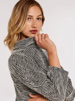 Apricot Damen Minikleid in schwarz - Länge: kurz