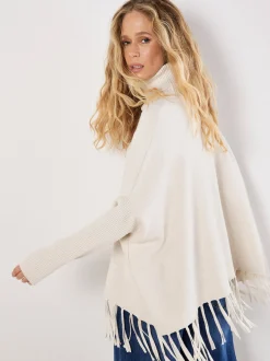 Apricot Damen Pullover in beige - Ärmel: langarm