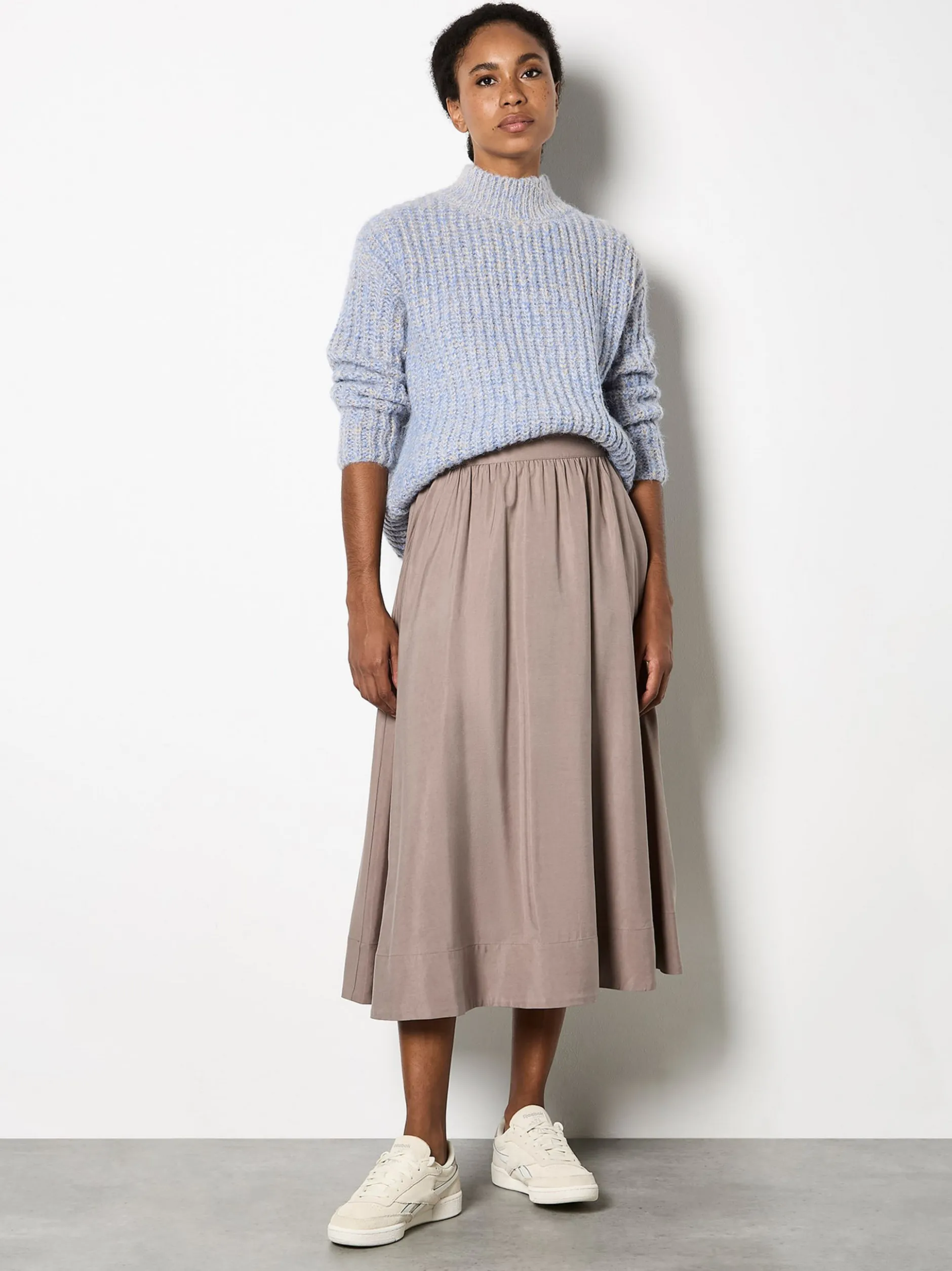 Apricot Damen Pullover in blau - Ärmel: langarm