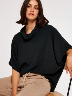 Apricot Damen Pullover in grün - Ausschnitt: Rollkragen