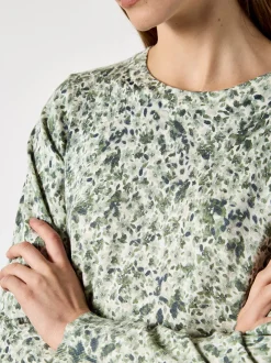 Apricot Damen Pullover in grün mint - Ärmel: langarm