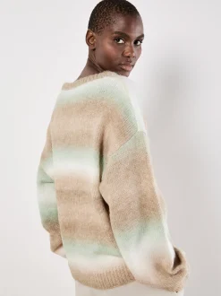 Apricot Damen Pullover in mehrfarbig grün