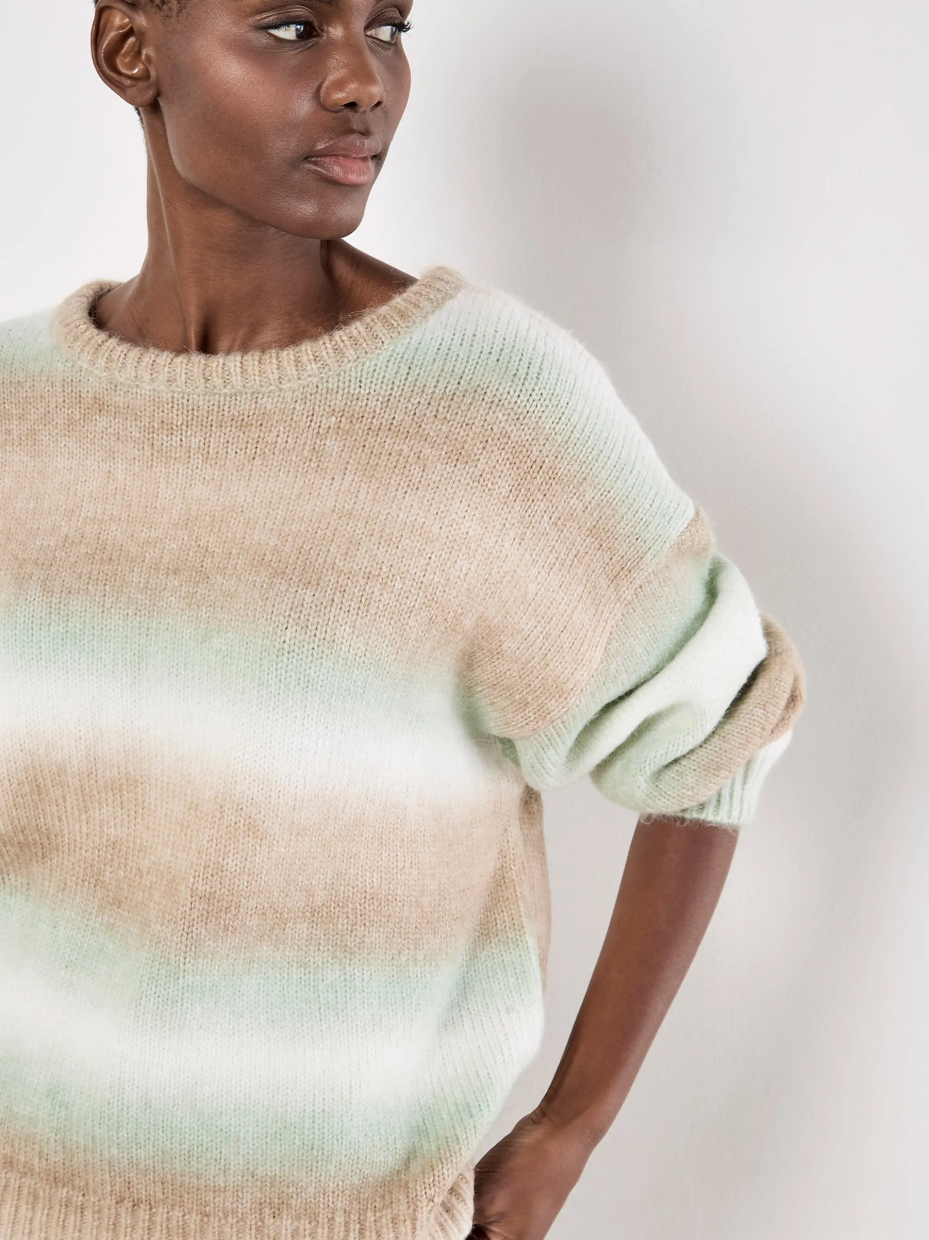 Apricot Damen Pullover in mehrfarbig grün
