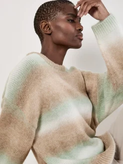 Apricot Damen Pullover in mehrfarbig grün