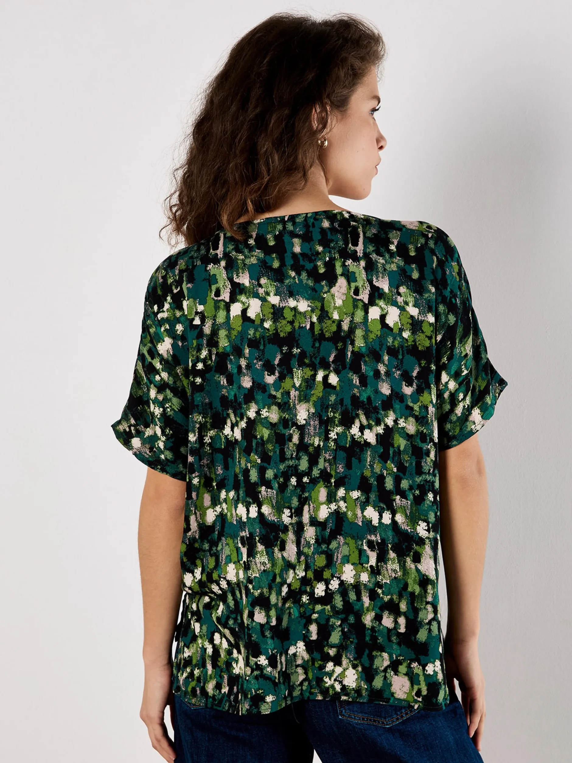 Apricot Damen T-Shirt in grün - Ärmel: kurzarm