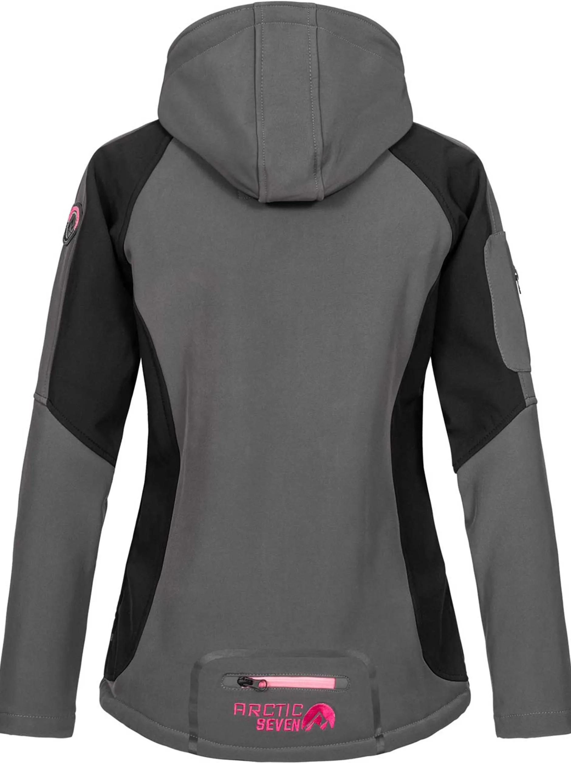 Arctic Seven Damen Softshelljacke - ASCelina in grau