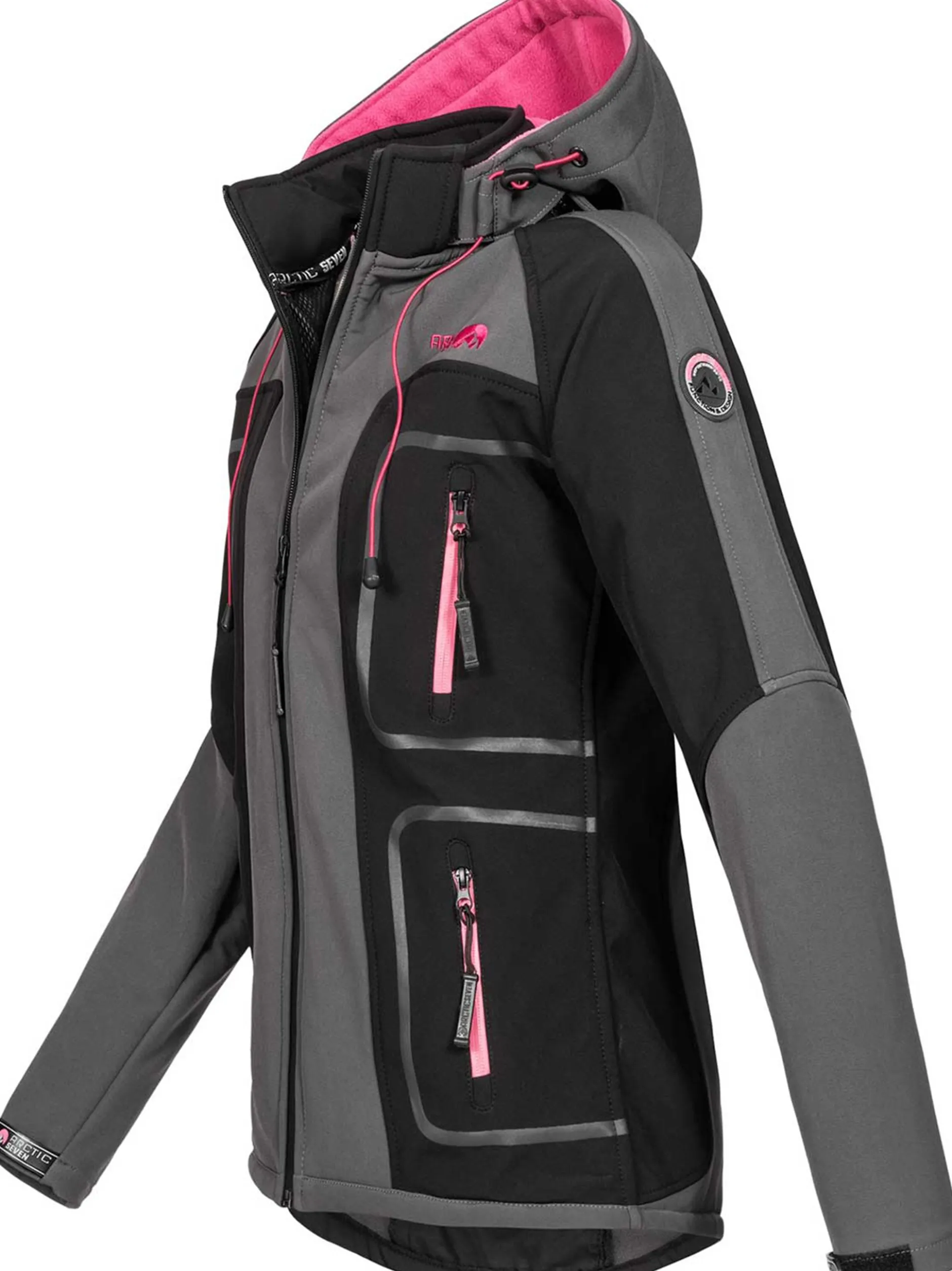 Arctic Seven Damen Softshelljacke - ASCelina in grau