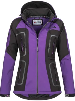 Arctic Seven Damen Softshelljacke - ASCelina in lila