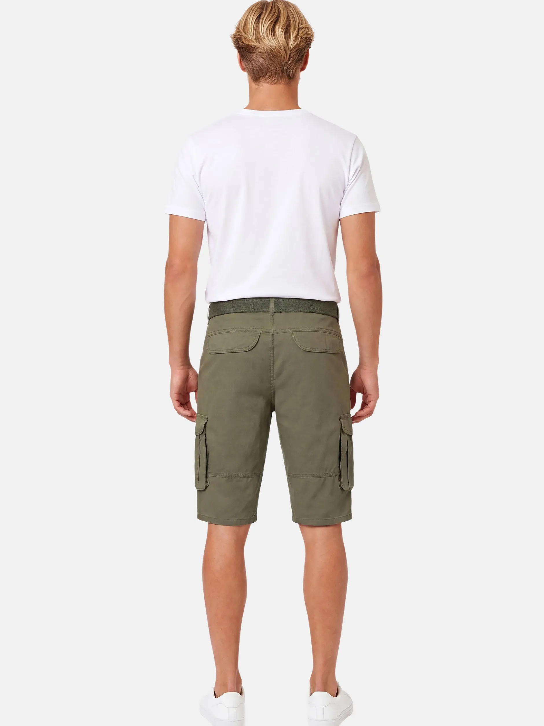 Arctic Seven Herren Cargoshorts - in oliv
