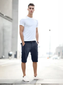 Arctic Seven Herren Cargoshorts - in blau