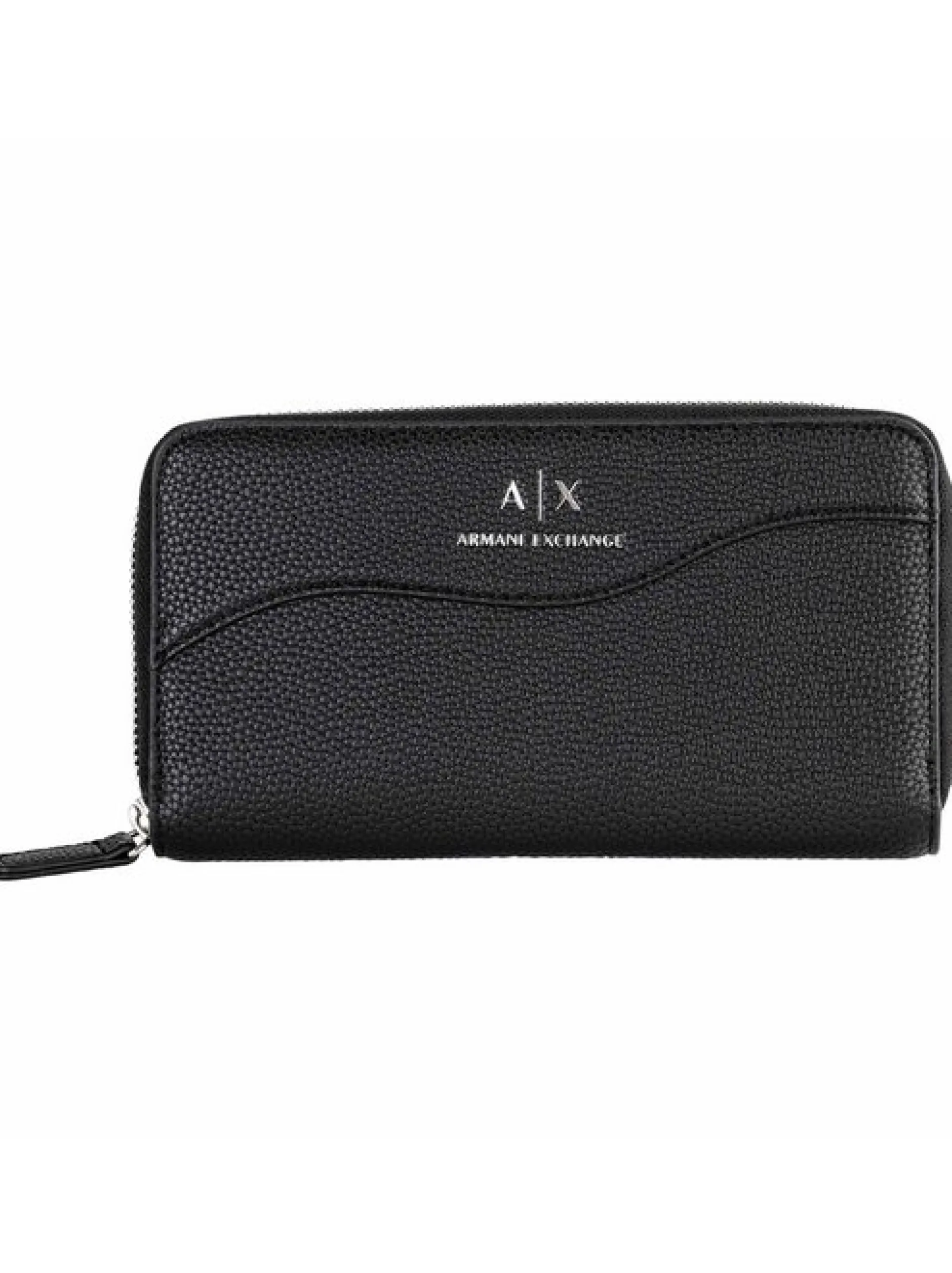 Armani Exchange Damen Geldbörse in schwarz