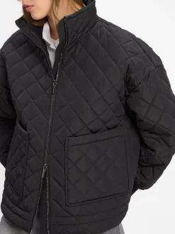 Armani Exchange Damen Steppjacke in schwarz