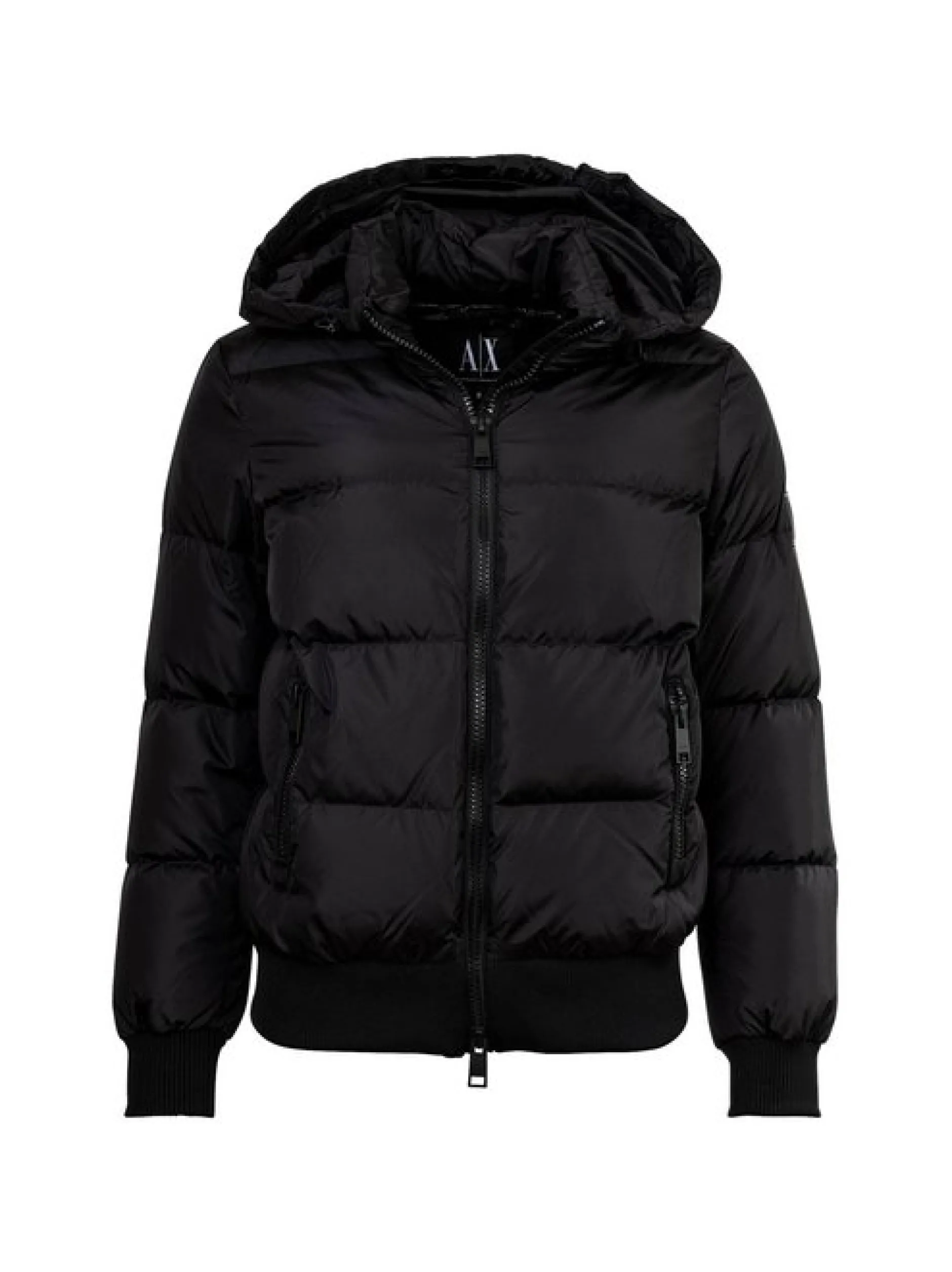 Armani Exchange Damen Steppjacke in schwarz