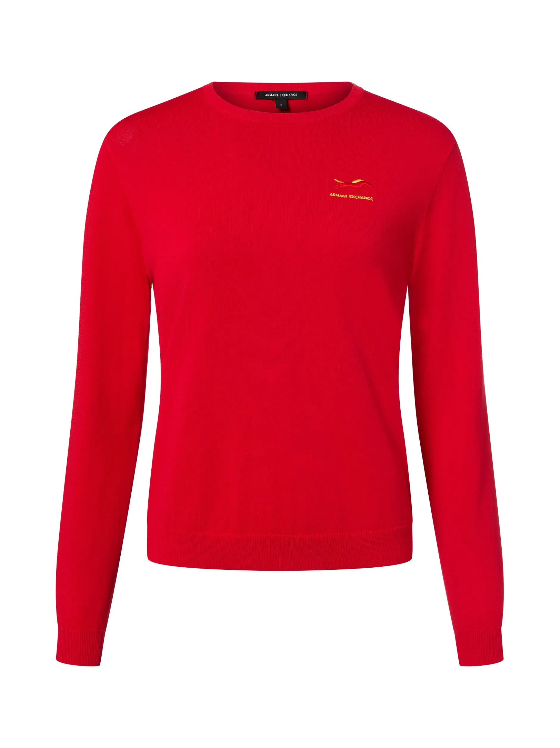 Armani Exchange Damen Strickpullover in rot