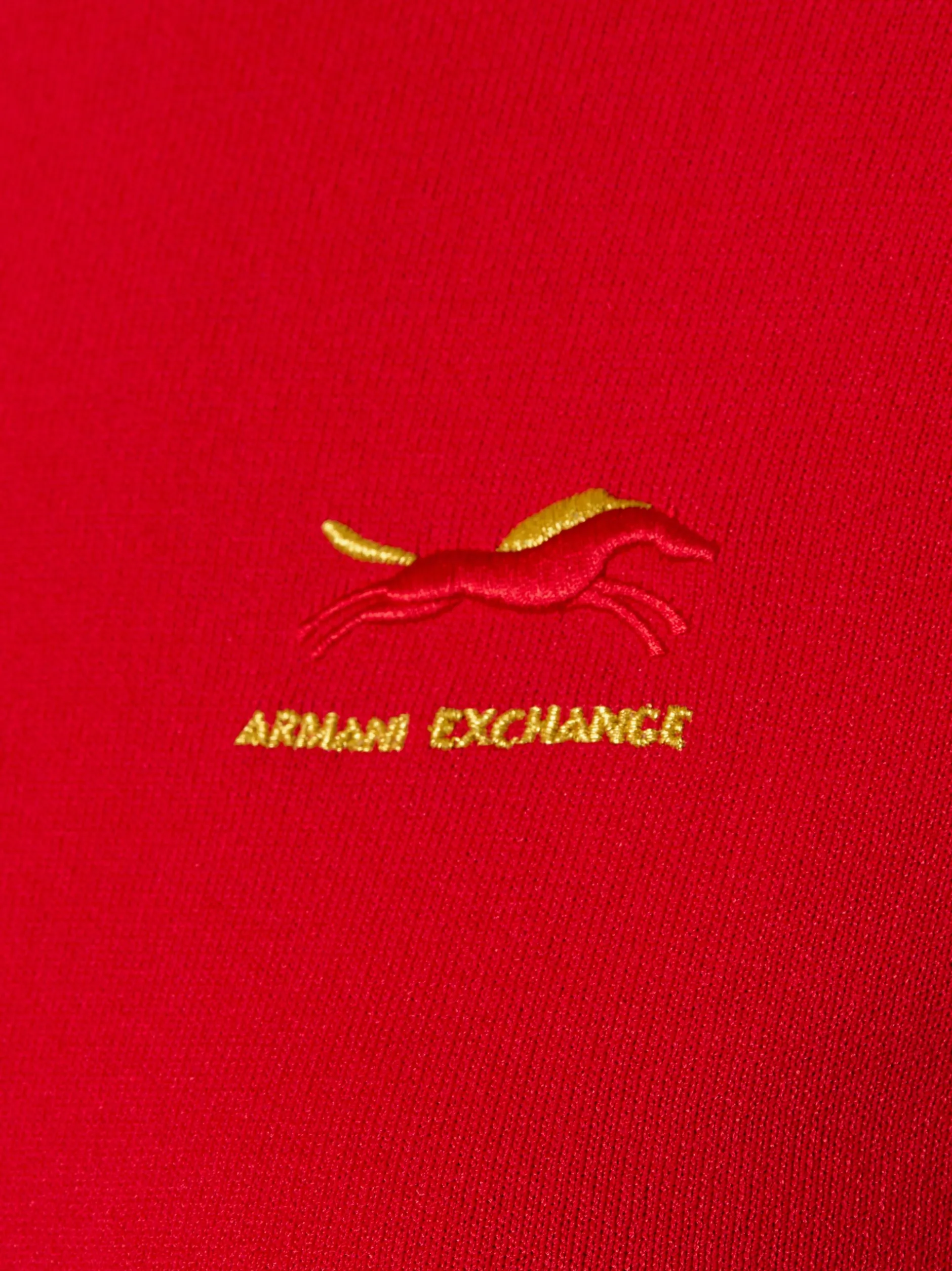 Armani Exchange Damen Strickpullover in rot