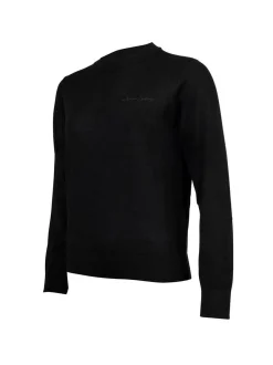 Armani Exchange Damen Strickpullover in schwarz