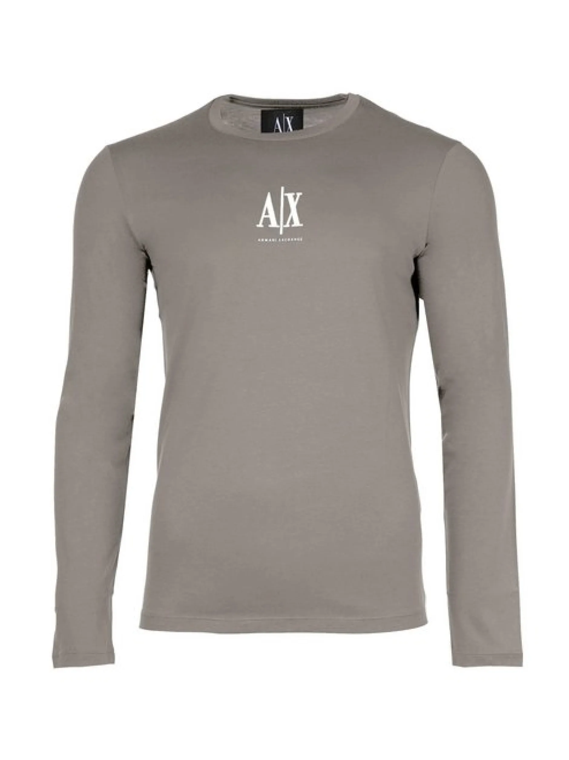 Armani Exchange Herren Longsleeve 1er Pack in beige