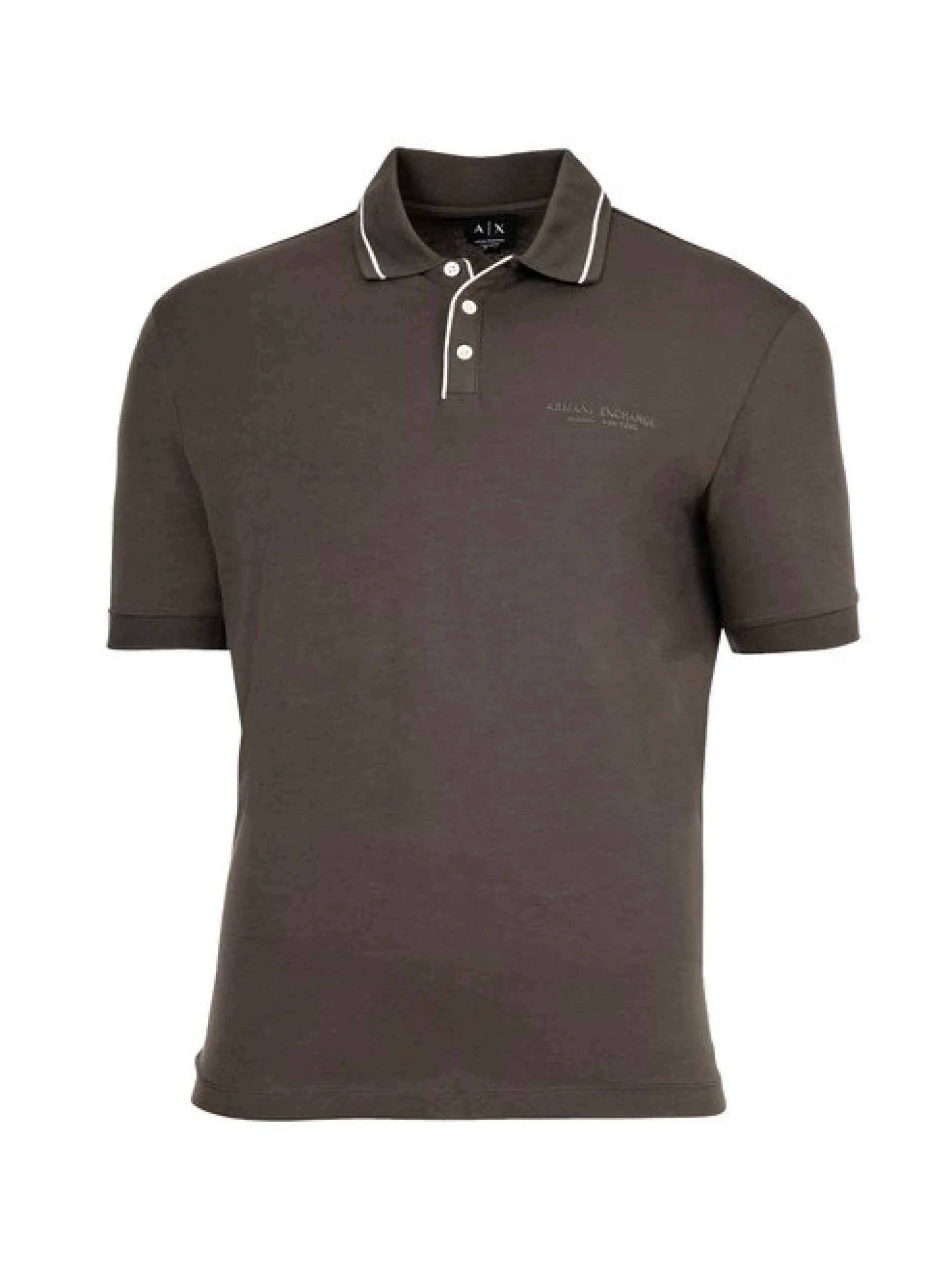 Armani Exchange Herren Poloshirt 1er Pack in anthrazit