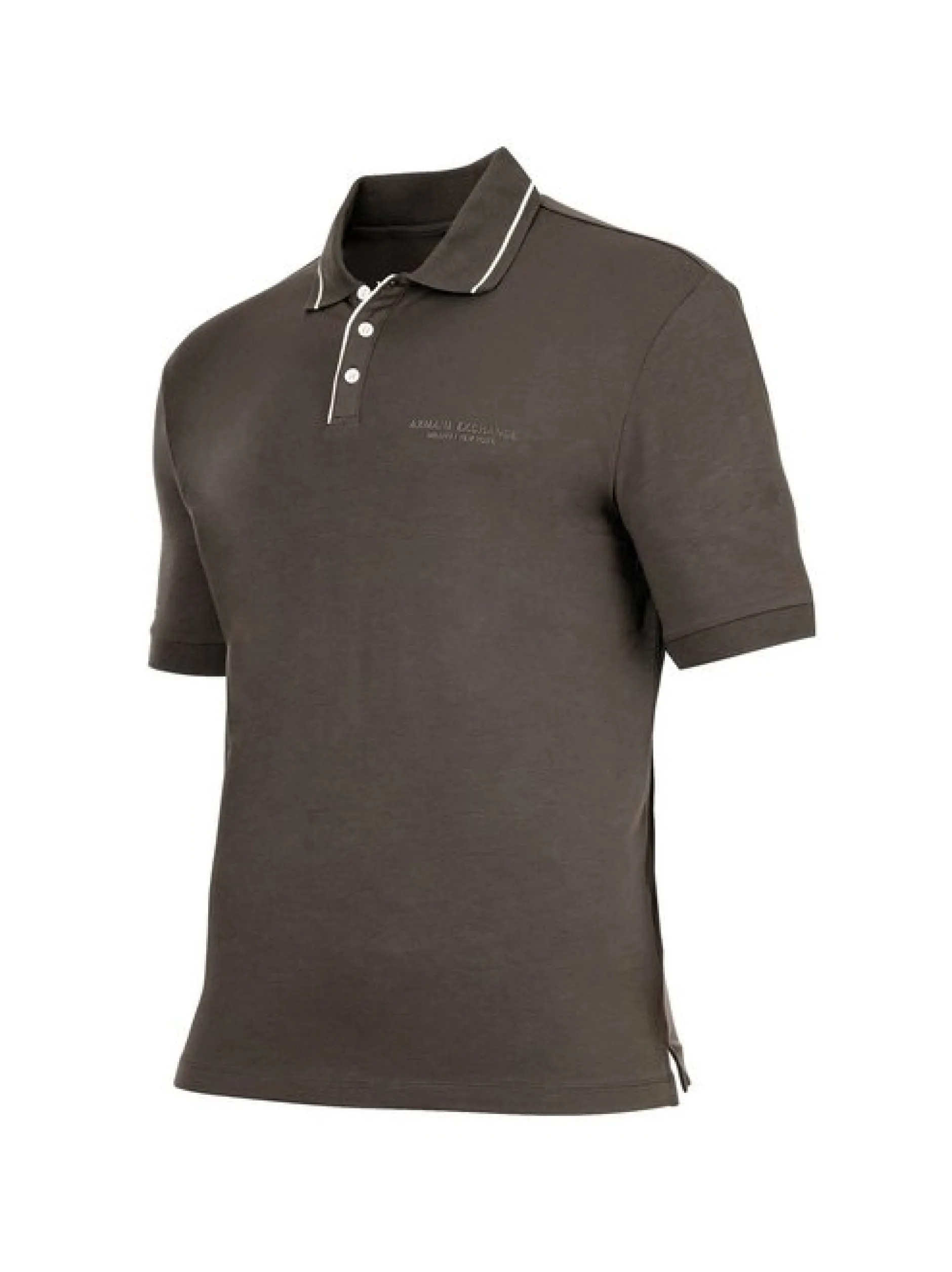 Armani Exchange Herren Poloshirt 1er Pack in anthrazit