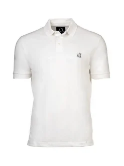 Armani Exchange Herren Poloshirt in weiß