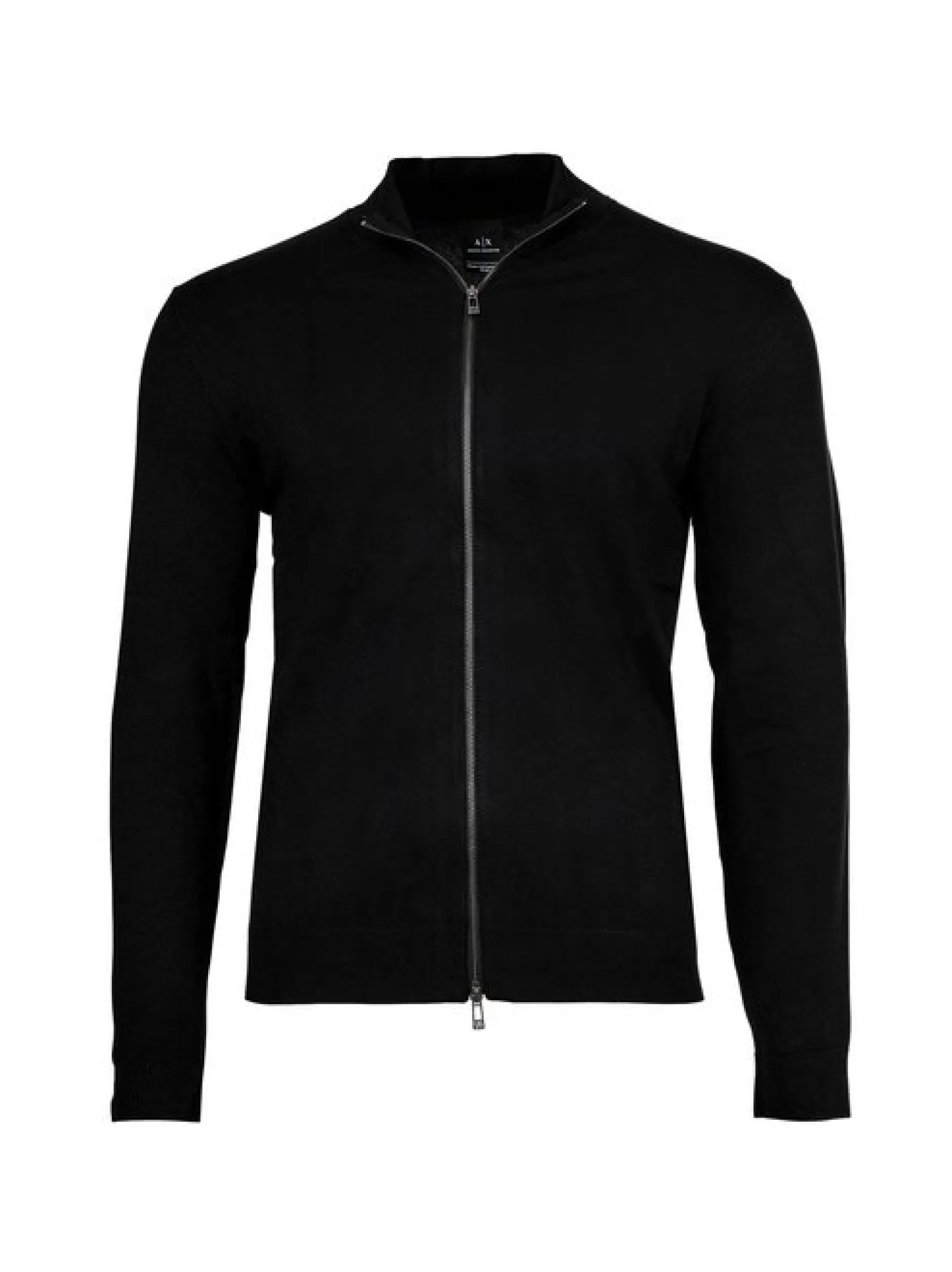 Armani Exchange Herren Strickjacke in schwarz