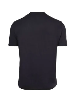 Armani Exchange Herren T-Shirt in blau - Ärmel: kurzarm