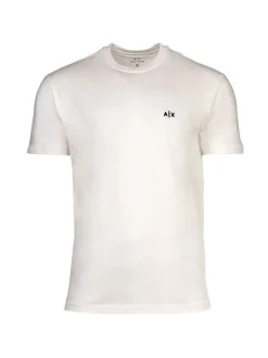 Armani Exchange Herren T-Shirt 1er Pack in weiß