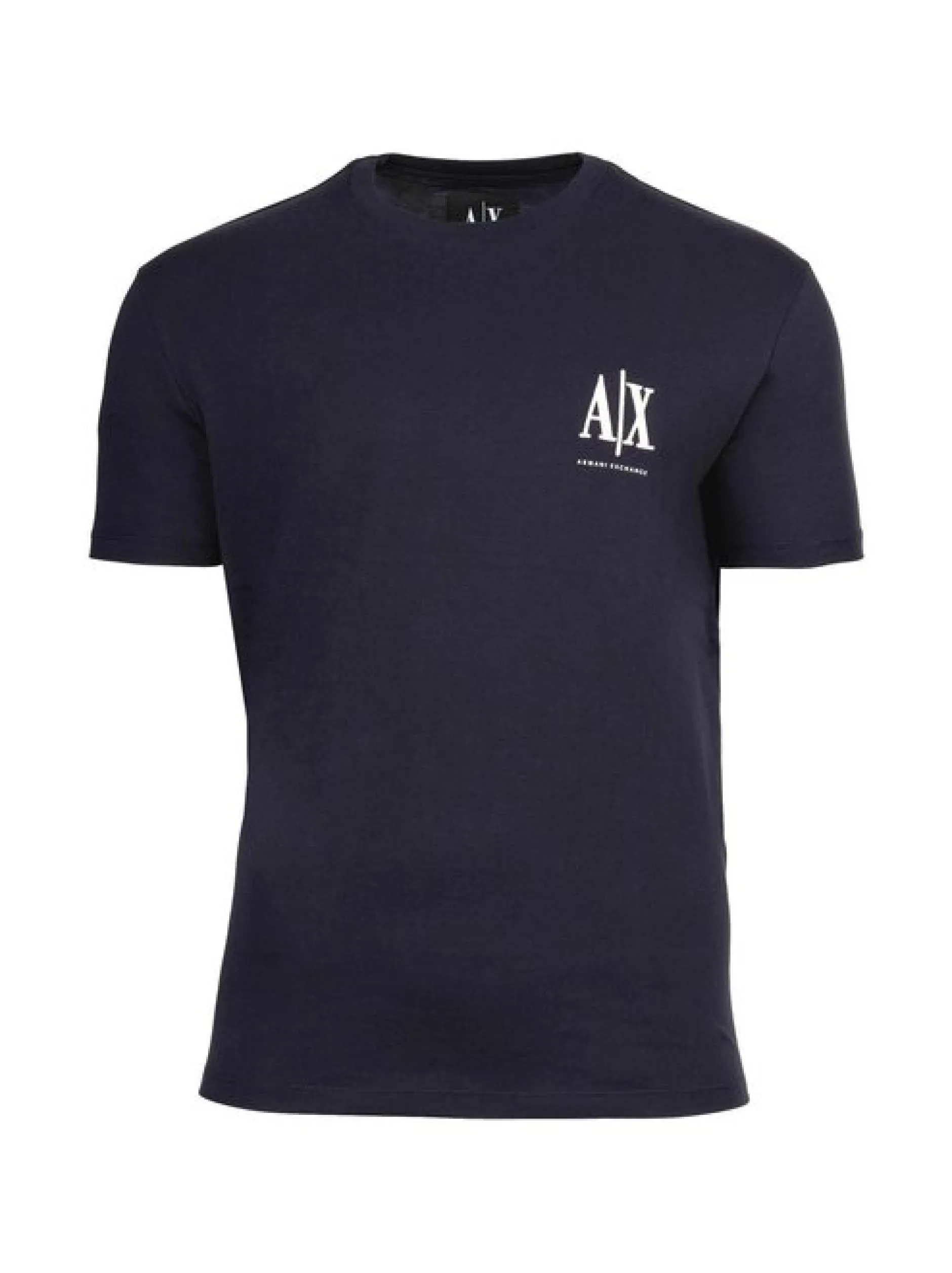 Armani Exchange Herren T-Shirt in blau - Ärmel: kurzarm