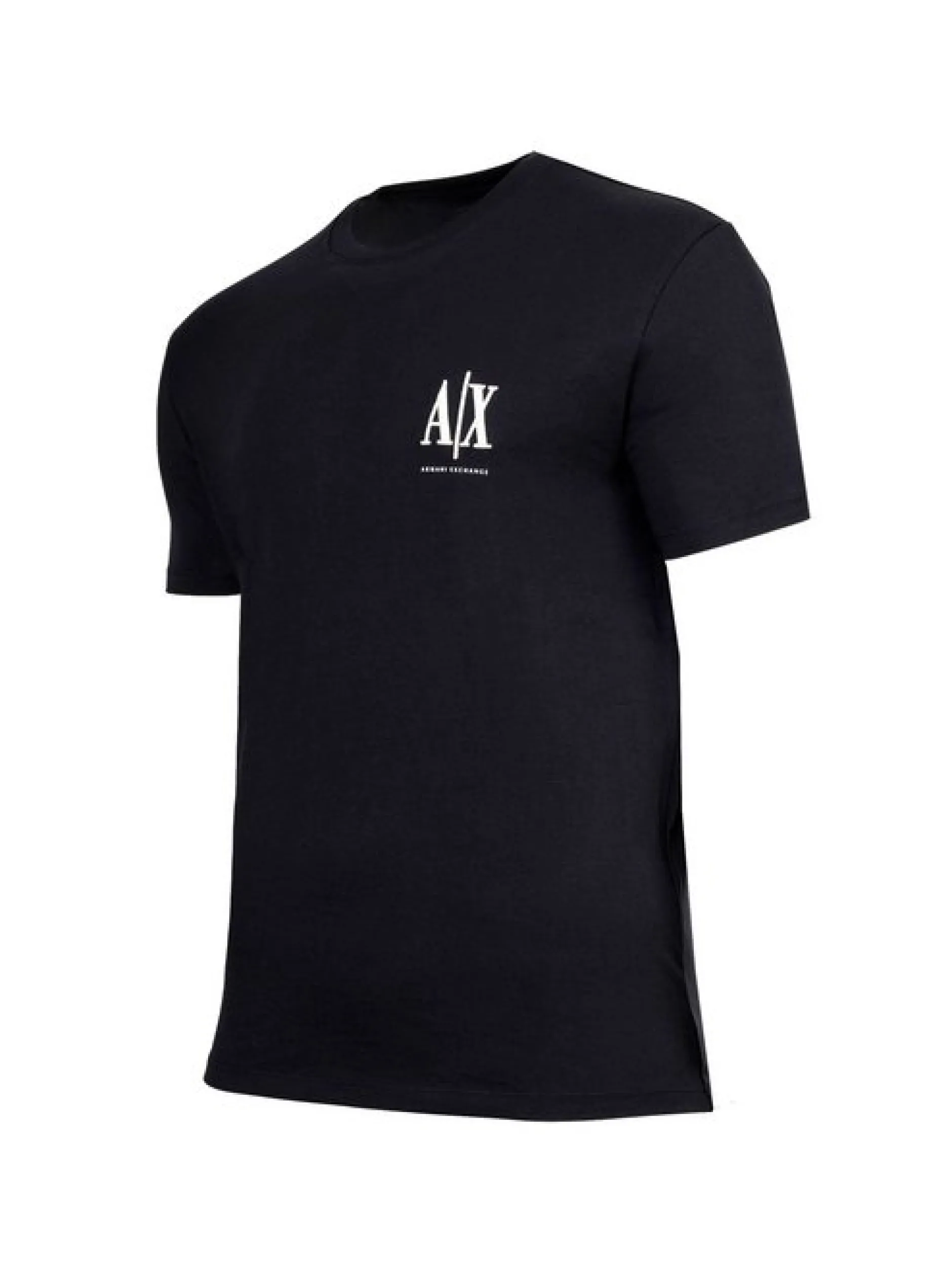 Armani Exchange Herren T-Shirt in blau - Ärmel: kurzarm