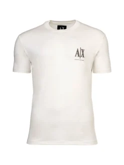 Armani Exchange Herren T-Shirt in weiß - Ärmel: kurzarm