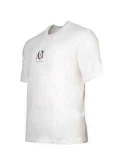 Armani Exchange Herren T-Shirt 1er Pack in weiß