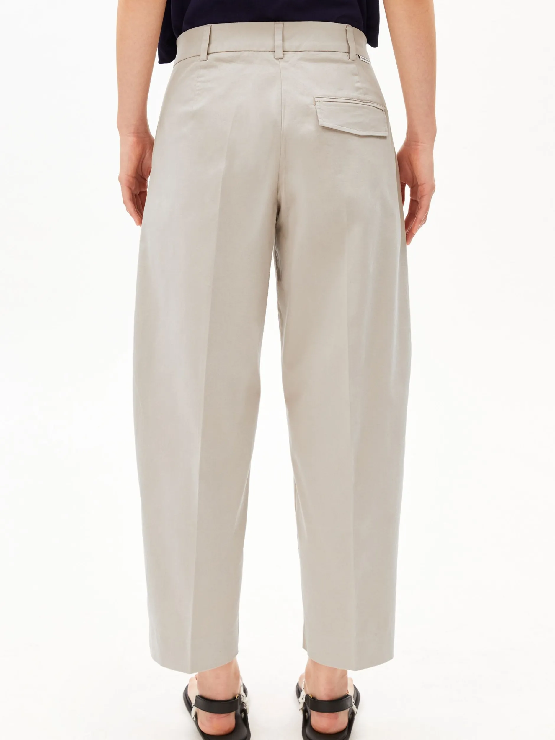 ARMEDANGELS Damen Chino in beige - Länge: lang