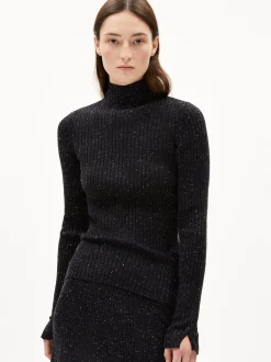 ARMEDANGELS Damen Pullover - Alaania in schwarz