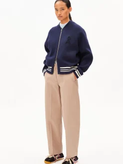 ARMEDANGELS Damen Stoffhose - Barrel in braun