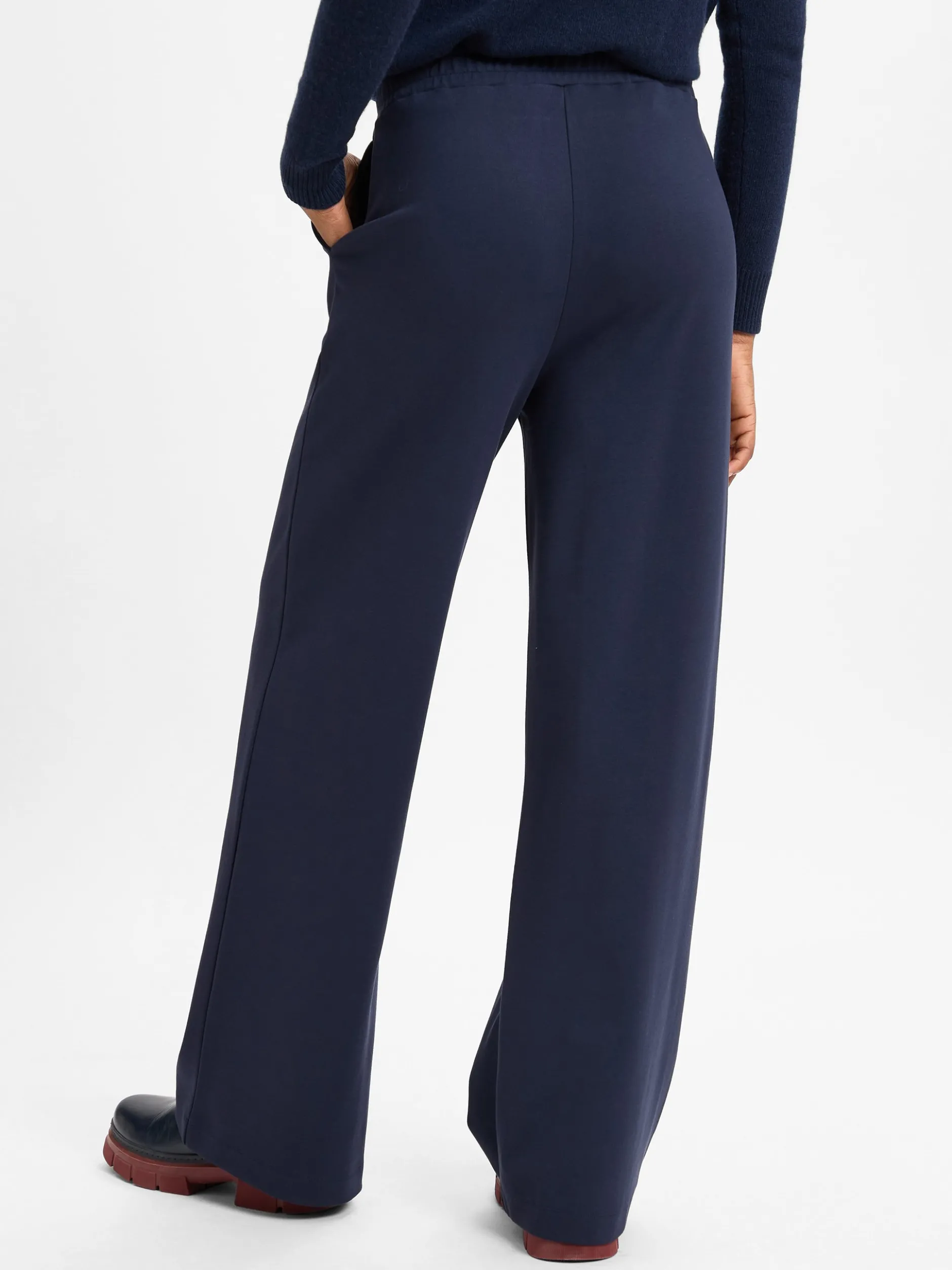 ARMEDANGELS Damen Stoffhose - Himaari in marine