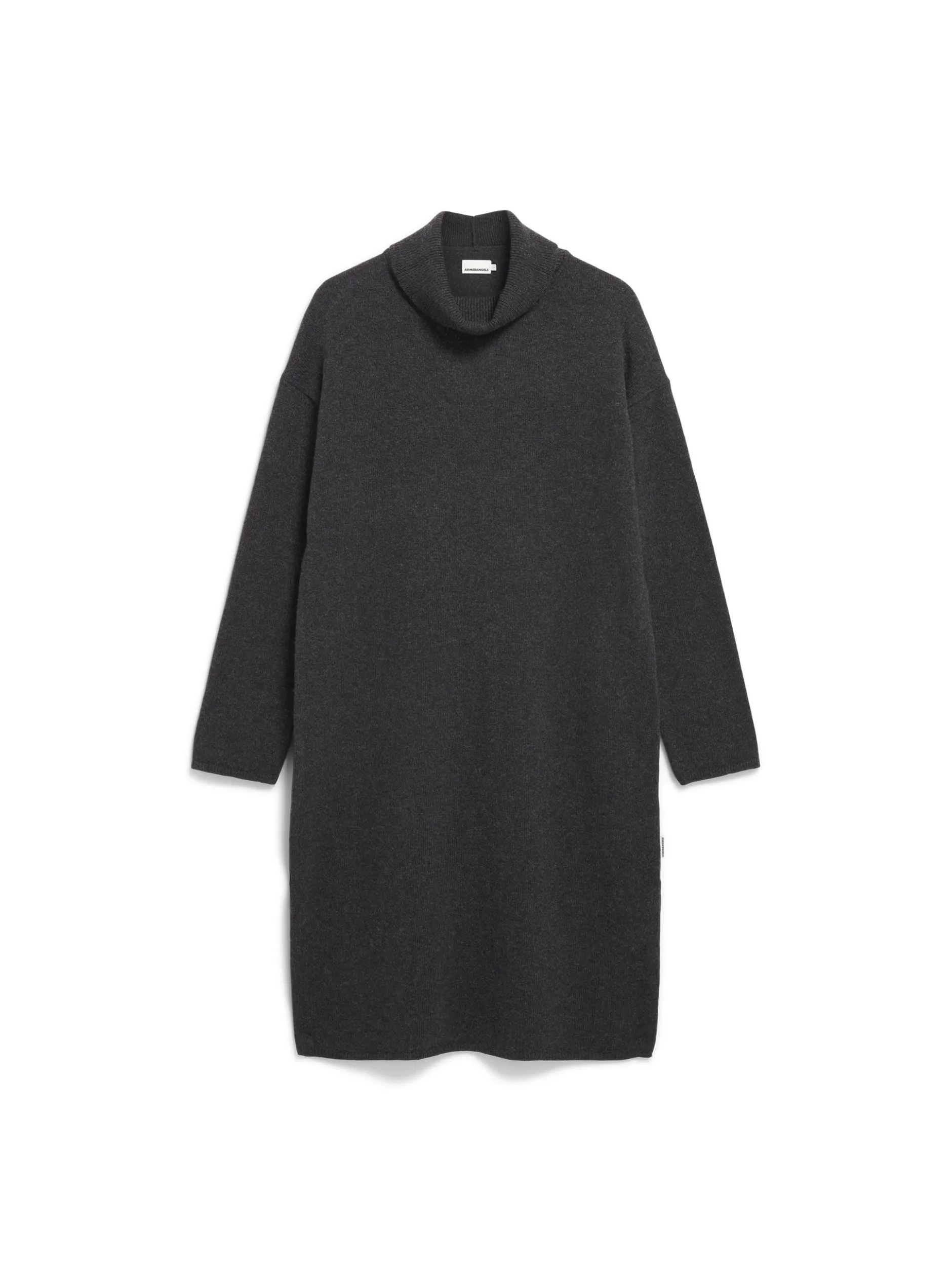 ARMEDANGELS Damen Strickkleid aus Wolle - Aradiaa in anthrazit