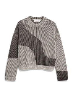 ARMEDANGELS Damen Strickpullover mit Woll-Anteil - MayrAA Vanise in schwarz ecru