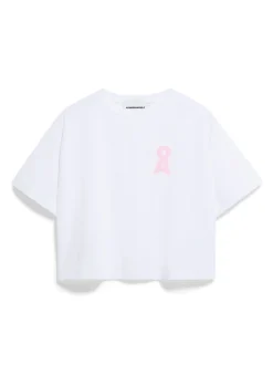 ARMEDANGELS Damen T-Shirt - Albertaraa in weiß