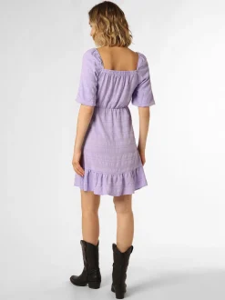 Aygill's Damen Kleid in flieder - Ausschnitt: Karree