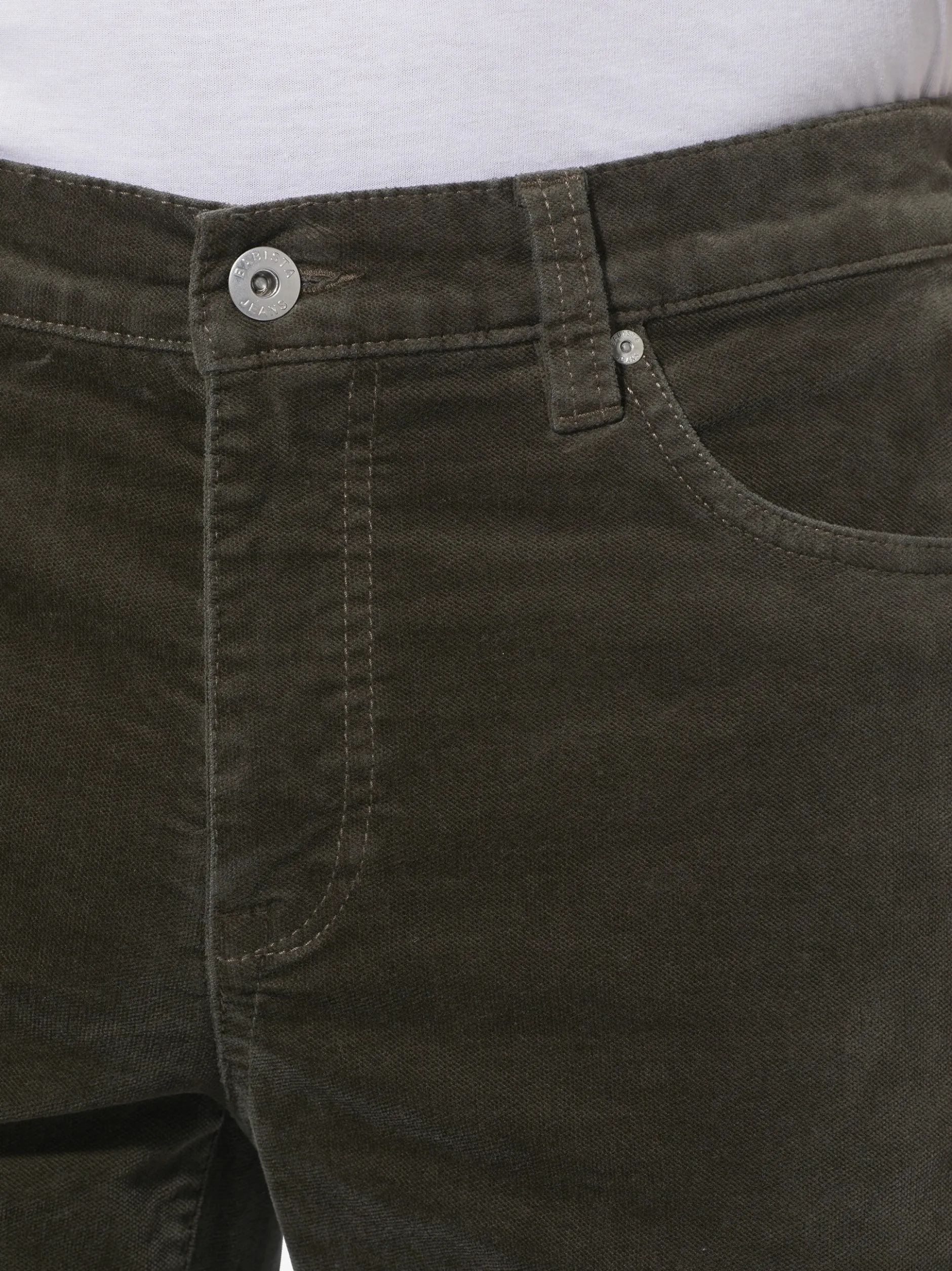 BABISTA Herren Cordhose - ERMINO in oliv - Länge: lang