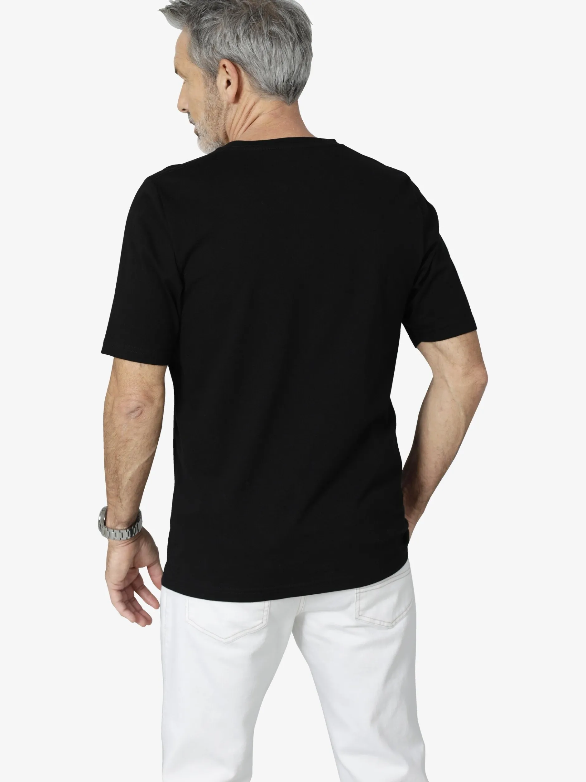 BABISTA Herren Doppelpack T-Shirt - BELLAVONTO in schwarz