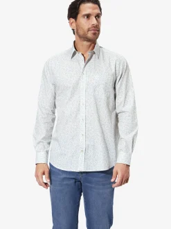 BABISTA Herren Hemd - HALDIR in beige - Ausschnitt: Kent