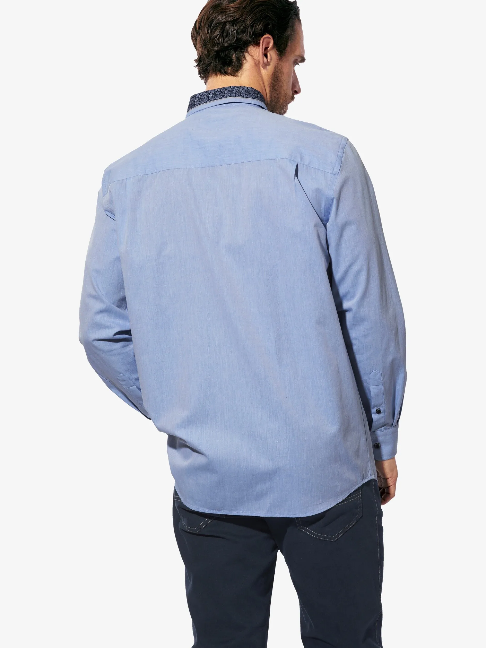 BABISTA Herren Hemd - ROMANTENTO in blau