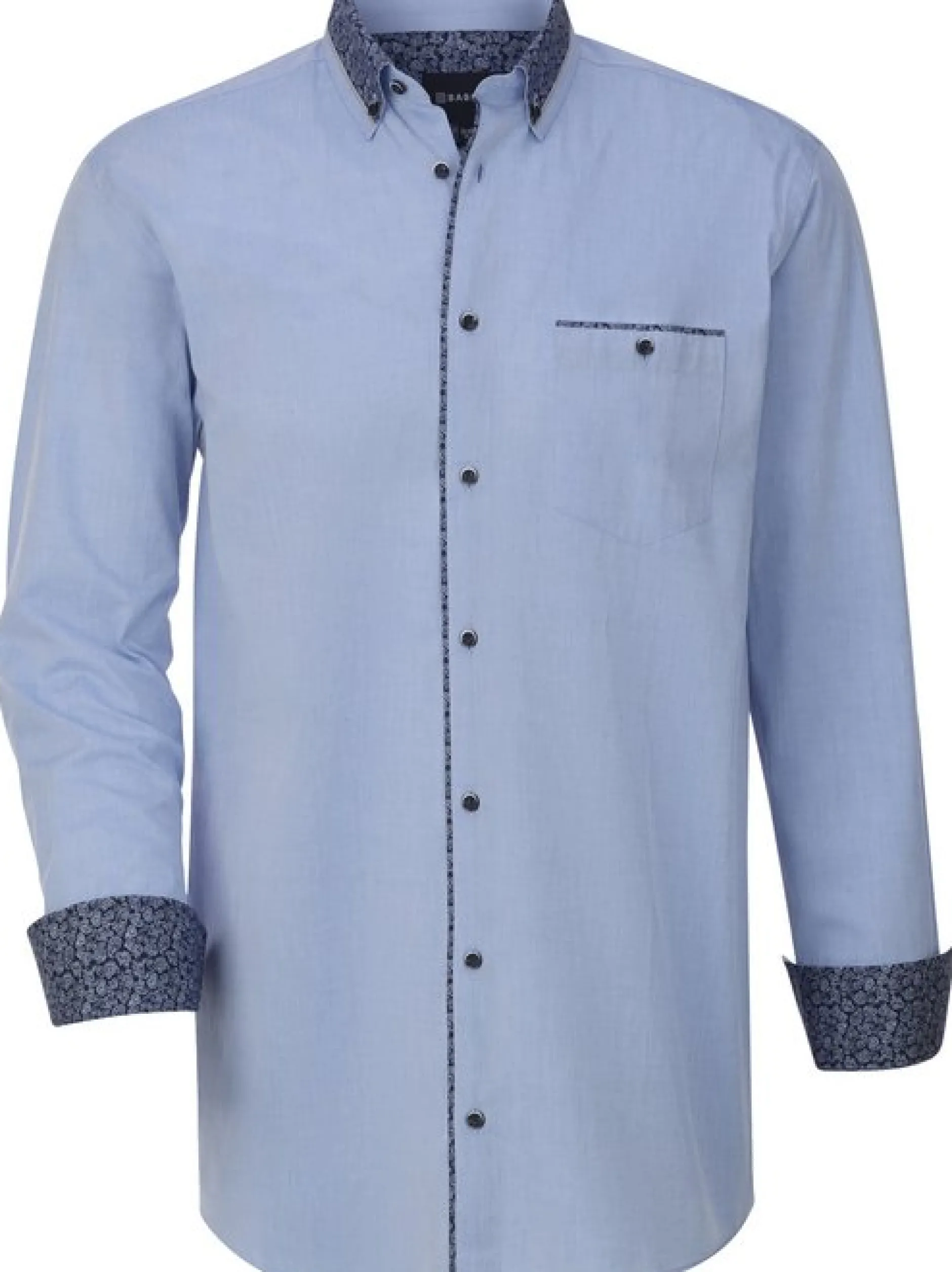 BABISTA Herren Hemd - ROMANTENTO in blau