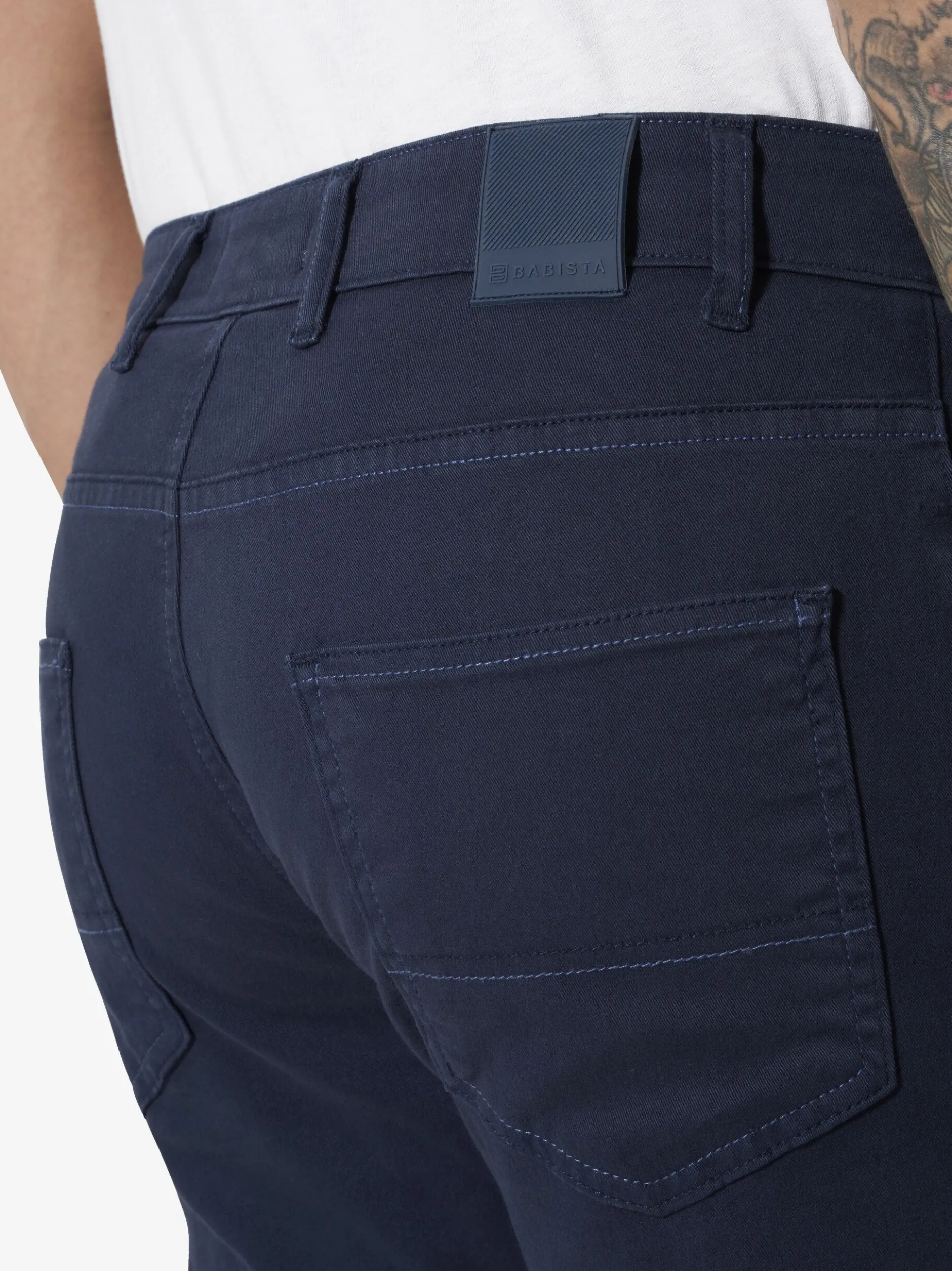 BABISTA Herren Hose - LEROSI in blau - Länge: lang