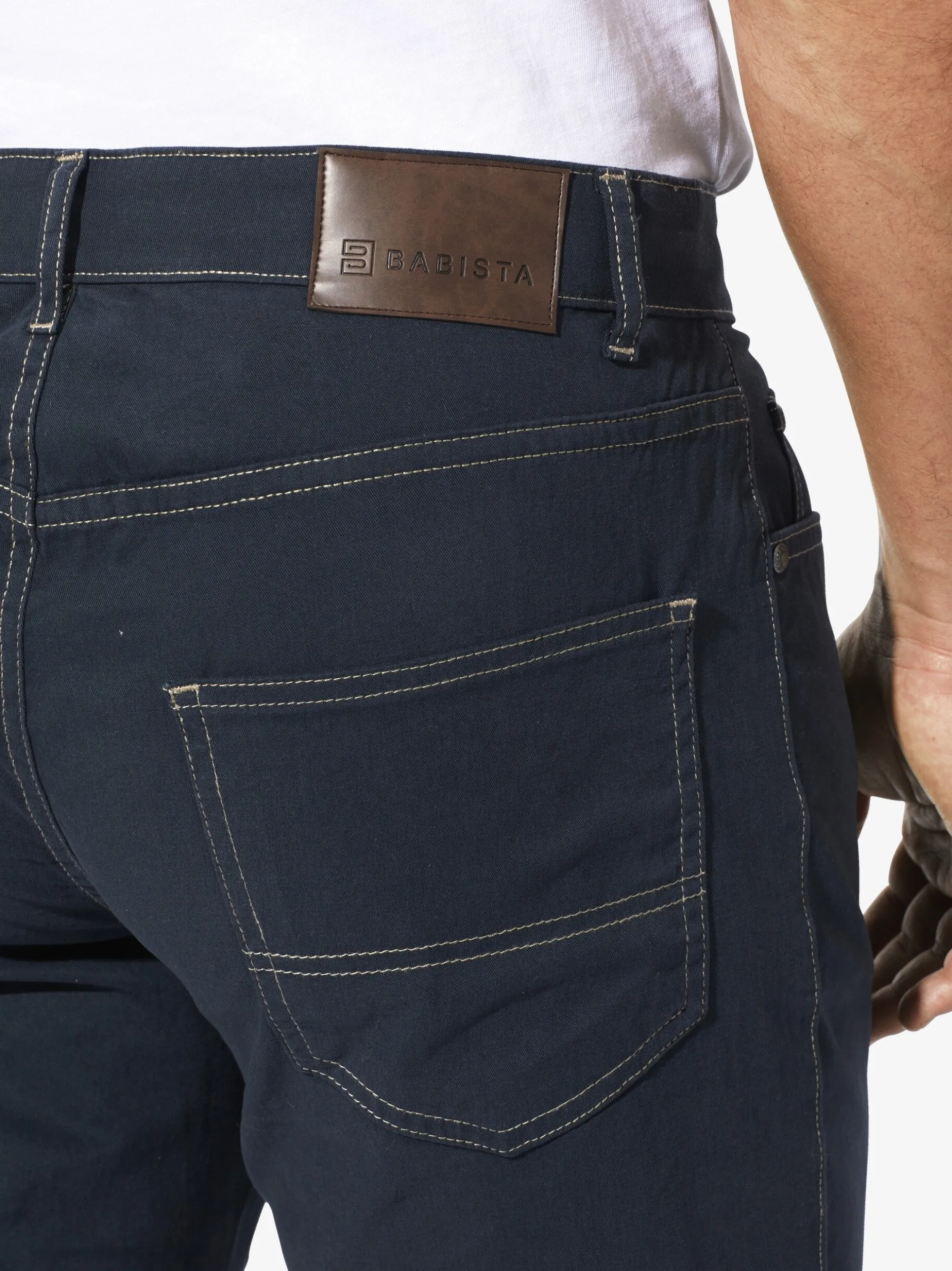 BABISTA Herren Hose - VESTASTIL in blau - Länge: lang