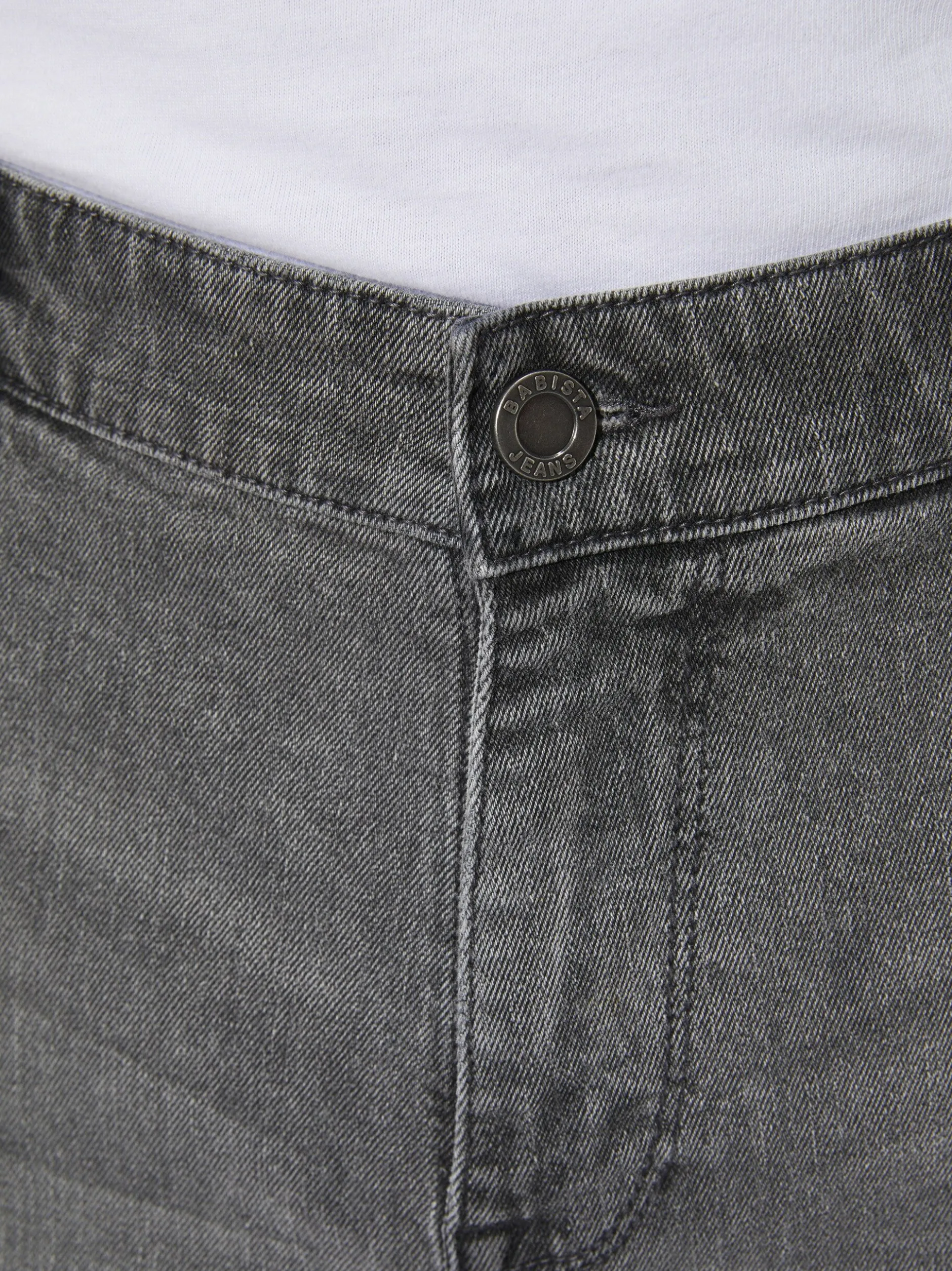 BABISTA Herren Jeansbermuda - CARZINI in grau